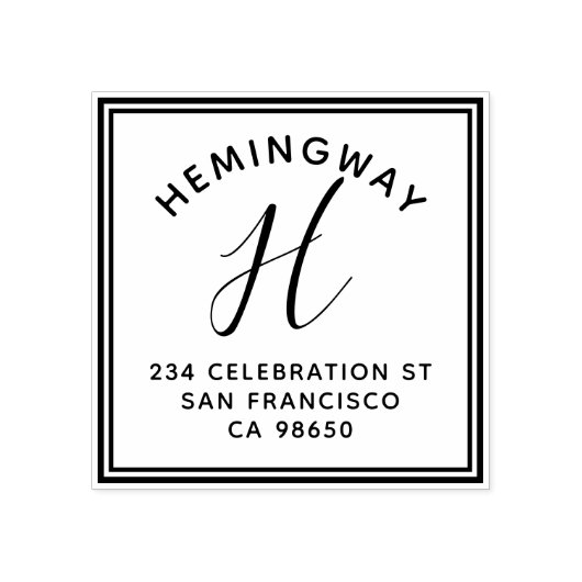 Creëer Uw eigen exemplaar van het Manuscript van h Rubberstempel (Afrduk)