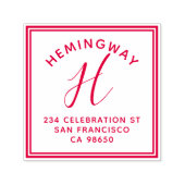 Creëer Uw eigen exemplaar van het Manuscript van h Zelfinktende Stempel (Design)