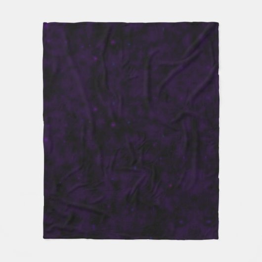 Creëer uw eigen — extra donkerbruine textuur Paars Fleece Deken (Voorkant)