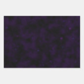 Creëer uw eigen — extra donkerbruine textuur Paars Inpakpapier Vel (Voorkant 3)