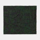 Creëer uw eigen — extra donkere groene streep fleece deken (Voorkant (Horizontaal))