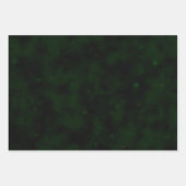 Creëer uw eigen — extra donkere groene streep inpakpapier vel (Voorkant 2)