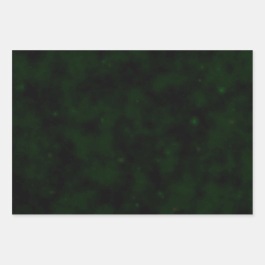 Creëer uw eigen — extra donkere groene streep inpakpapier vel (Voorkant)