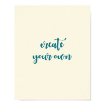 Creëer Uw eigen Fab Fun Shower Poster