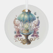 Creëer Uw Eigen  Fairy Lamp Glas Ornament (Achterkant)