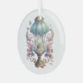 Creëer Uw Eigen  Fairy Lamp Glas Ornament (Voorkant links)