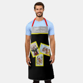 Creëer Uw eigen familie Foto Collage Apron Schort (Gedragen)
