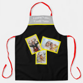 Creëer Uw eigen familie Foto Collage Apron Schort (Voorkant)