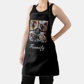 Creëer Uw eigen familie Foto Collage Black Schort (Insitu)