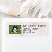 Creëer Uw eigen familie Huisdieren Marmer retourad Etiket (Insitu)