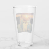 Creëer Uw eigen familiefoto aandenken Glas (Achterkant)