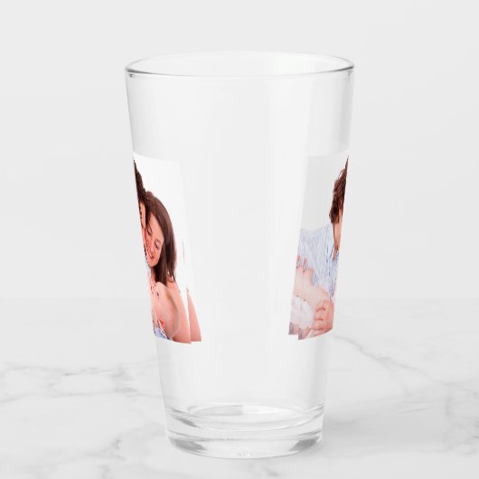 Creëer Uw eigen familiefoto Glas (Links)