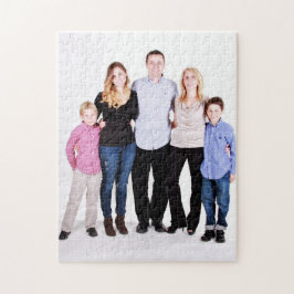 Creëer Uw eigen familiefoto Legpuzzel