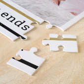 Creëer Uw eigen familieknotering 8 Foto Collage Legpuzzel (Zijkant)