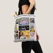 Creëer Uw eigen familieknotering 8 Foto Collage Tote Bag (Dichtbij)