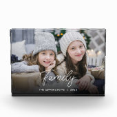 Creëer uw eigen familiemanuscript fotoblokken (Voorkant)