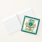 Creëer Uw eigen Fantasy-boomstammen Embleem Notitieboek (Binnen)