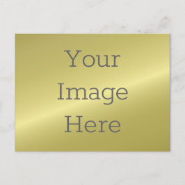 Creëer uw eigen faux metallic Antiek messing Briefkaart