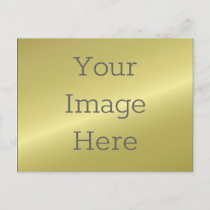 Creëer uw eigen faux metallic Antiek messing Briefkaart