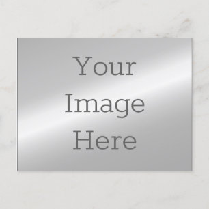 Creëer Uw eigen Faux Metallic Silver Briefkaart