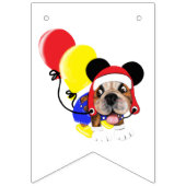 Creëer Uw eigen feestdag-dog-banner Vlaggetjes (Eerste vlag)