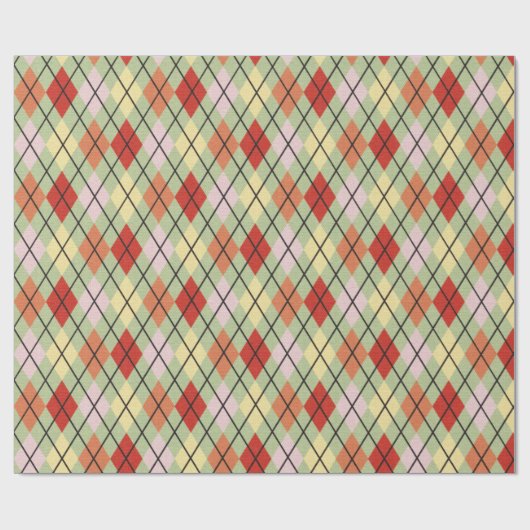 Creëer Uw eigen feestelijke argelspatroon Cadeaupapier (Vlak)