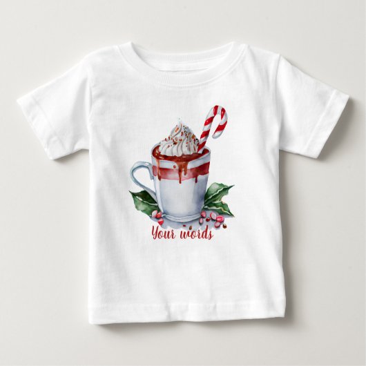 Creëer Uw Eigen Feestelijke Kerstmis Hete Chocolad (Voorkant)