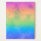 Creëer Uw eigen filigraan Boho Moon Silhouet Planner (Achterkant)