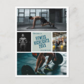 Creëer uw eigen fitness foto Briefkaart (Voorkant)