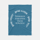 Creëer Uw eigen Fleece Deken (Voorkant)