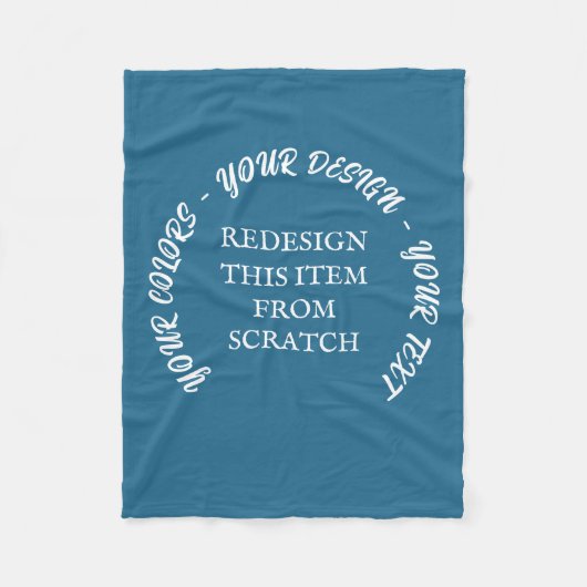 Creëer Uw eigen Fleece Deken (Voorkant)