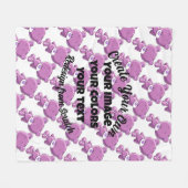 Creëer Uw eigen. - Fleece Deken (Voorkant (Horizontaal))