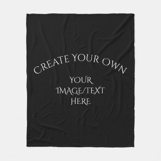 Creëer Uw eigen Fleece Deken (Voorkant)