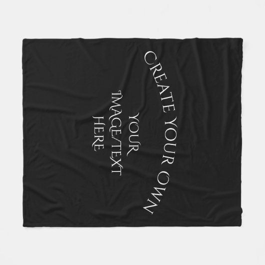 Creëer Uw eigen Fleece Deken (Voorkant (Horizontaal))