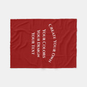 Creëer Uw eigen Fleece Deken (Voorkant (Horizontaal))