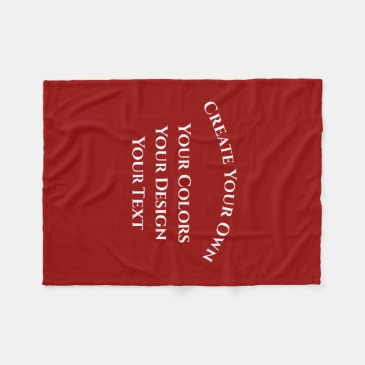 Creëer Uw eigen Fleece Deken (Voorkant (Horizontaal))