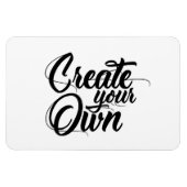 Creëer uw eigen flexibiliteit magneet (Horizontaal)