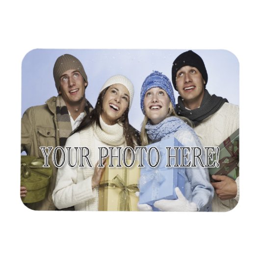 Creëer uw eigen Flexible Magnet! Magneet (Horizontaal)