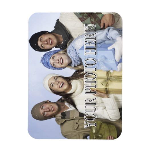 Creëer uw eigen Flexible Magnet! Magneet (Verticaal)