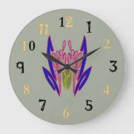 Creëer uw eigen Floral kleuren met hoge kwaliteit Grote Klok