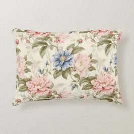 Creëer uw eigen Floral  kunstpatroon Accent Kussen