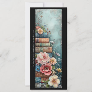 Creëer Uw eigen Floral Magic Book Stack Bladwijzer