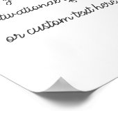 Creëer Uw eigen Floral Waterverf Quote Poster (Hoek)