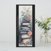 Creëer Uw eigen Flower Magic Book Stack Bladwijzer (Staand voorkant)