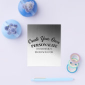 Creëer Uw eigen Flyer (Enkel)