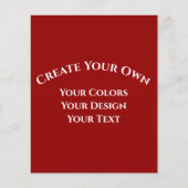 Creëer Uw eigen Flyer (Voorkant)