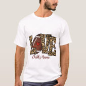 Creëer Uw Eigen Football Liefde T-shirt (Voorkant)