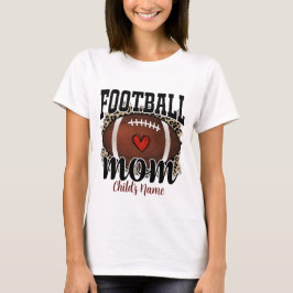 Creëer Uw Eigen Football Mam T-shirt