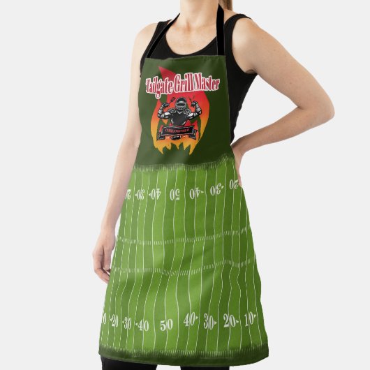 Creëer uw eigen Football Tail Gate Party Schort (Insitu)