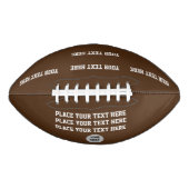 Creëer Uw eigen Football voor aangepaste tekst (Voorkant)